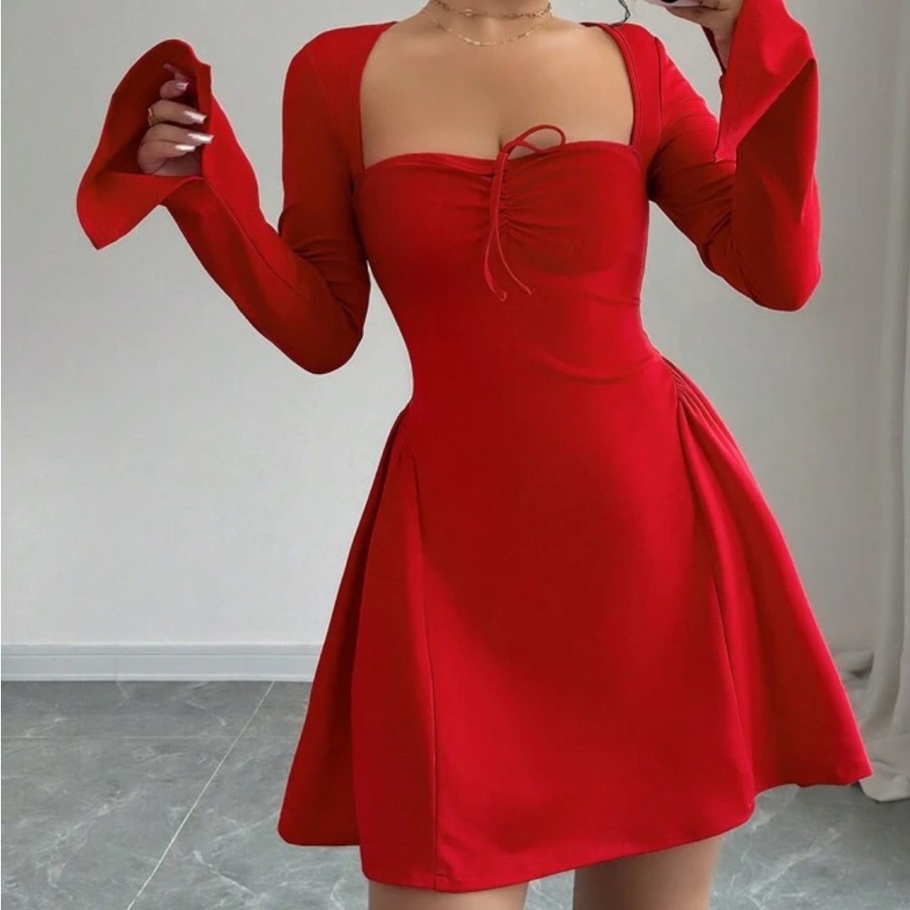SHEIN Red Dress